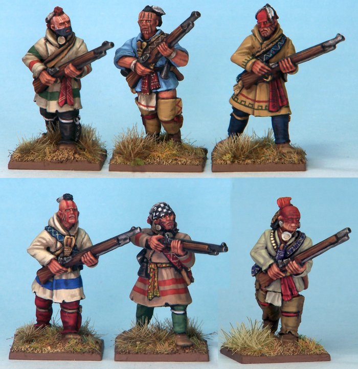 Indian Warriors. Copyright: North Star Military Figures.