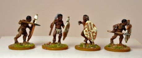 Metabele Warriors (unmarried). Copyright: North Star Military Figures.