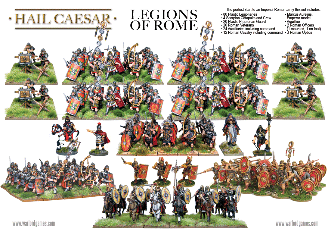 Legions of Rome army. Copyright: Warlord Games.